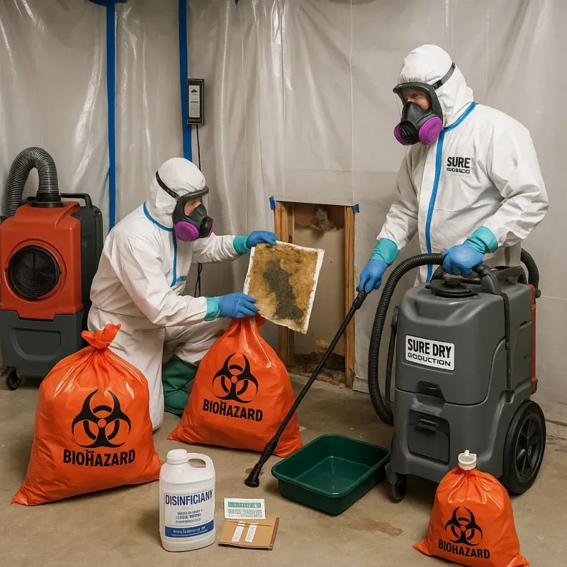 Contaminated Water Handling Protocols process in Naugatuck, CT