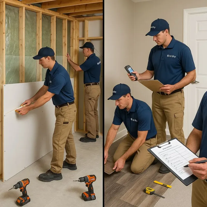 Repairs and Reconstruction process in Naugatuck, CT