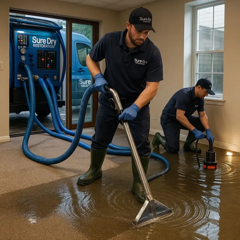 Water Extraction and Removal process in Naugatuck, CT